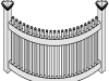 ClassicPicket1cornerradius CAD