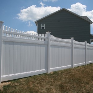 Classic Privacy 3 | Vinyl Fencing | Meridian Fence Supply - Meridian ...